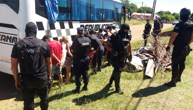 Un desfile en la comisaría