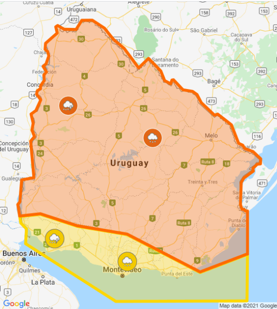 También la lluvia