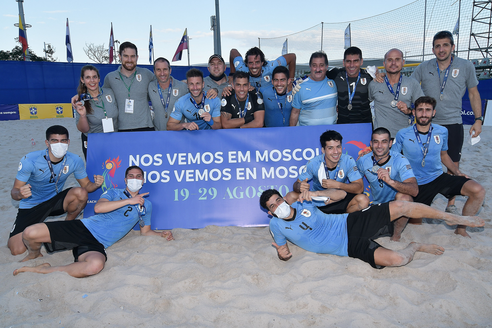 Fútbol Playa: Uruguay subcampeón de las eliminatorias tras perder