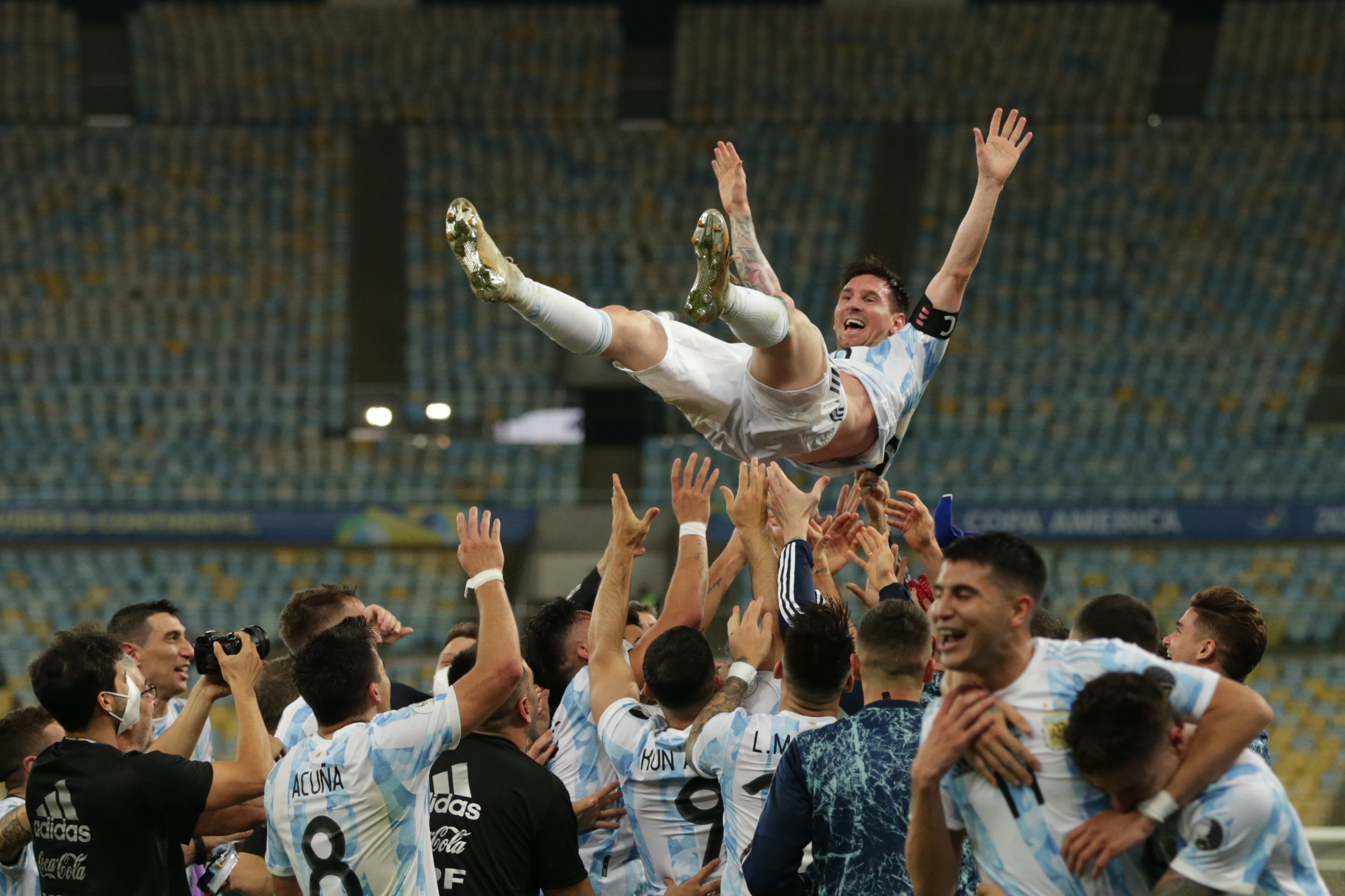 Copa América Las mejores fotos y videos de Argentina campeón, con