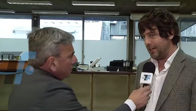 Como la línea del offside