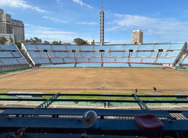 Conmebol informó que se comenzaron los trabajos de remodelación del Estadio Centenario Conmebol informó que se comenzaron los trabajos de remodelación del Estadio Centenario