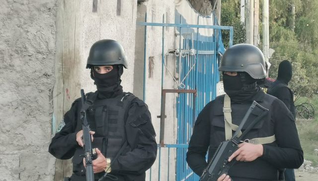 Policías en acción