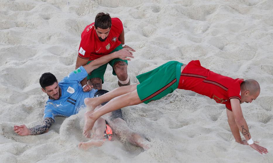 Fútbol playa: “No tenemos límite y lo demostramos hoy”, dijo Parrillo, DT  de Uruguay