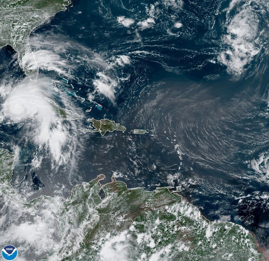 El huracán Ida toca tierra por segunda vez en Cuba con rachas de viento de 130 km/h