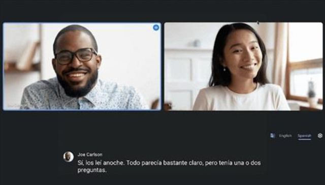 En tiempo real