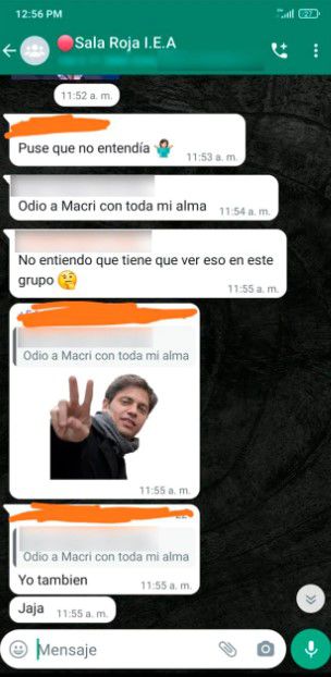 El tóxico mundo del wasáp