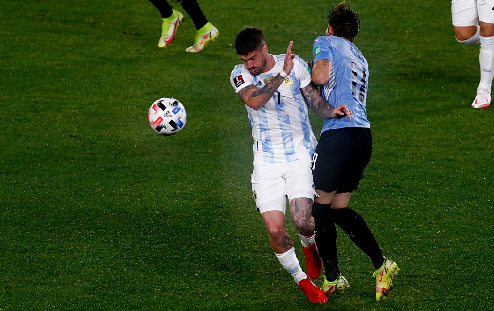 Los números de ArgentinaUruguay Los más goleadores y recuperadores de la Eliminatoria