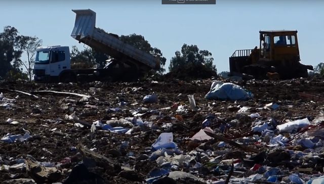 Basura mal tirada