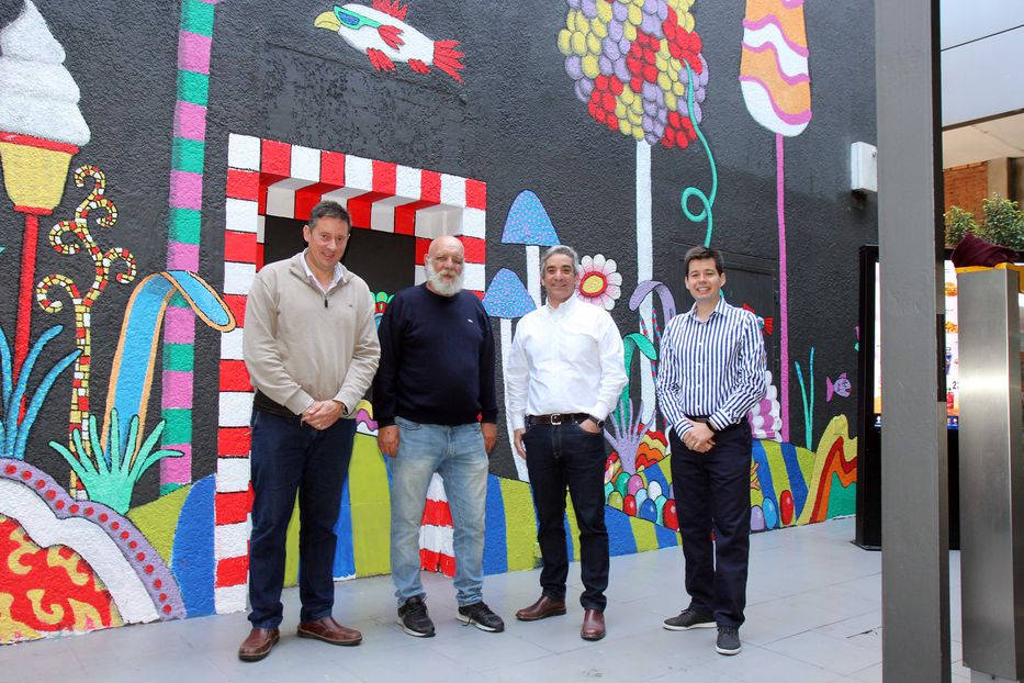 De izq a der: Daniel Castera, Ricardo Yates, Ricardo Méndez y Martín Palacio