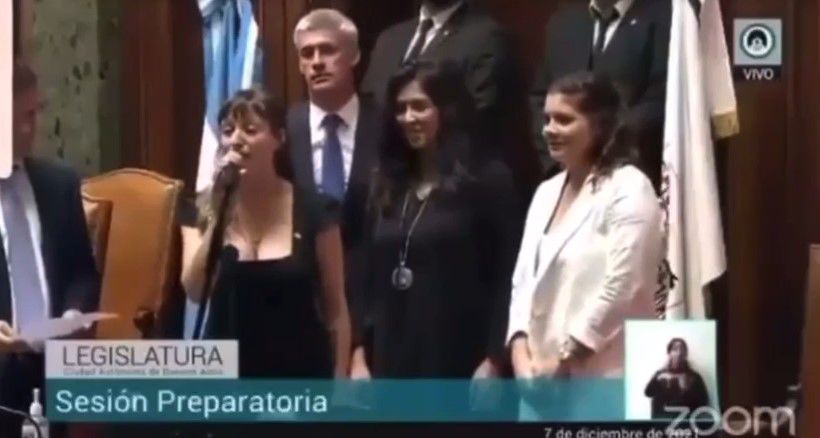 De Milei a juras contra el FMI y por Maradona: la asunción de nuevos diputados argentinos