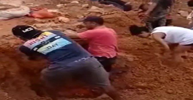 Brasil: hambrientos cavan en vertedero donde se desecharon 5.000 kg de pollo en mal estado