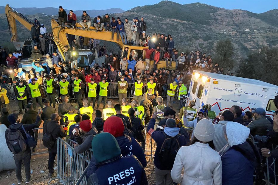 Rescatan muerto a Rayan, el niño atrapado cinco días en el fondo de un pozo en Marruecos