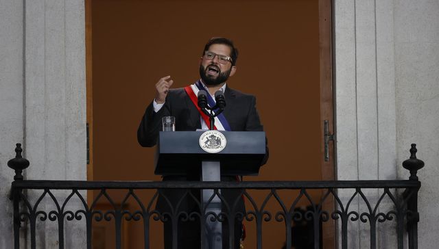 Discurso en La Moneda
