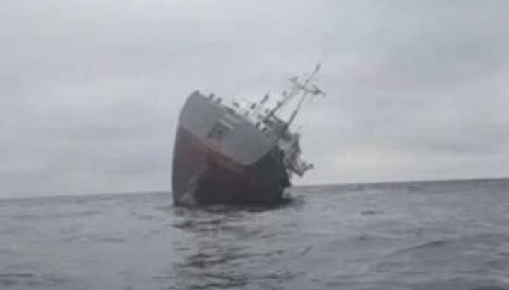 Carguero estonio se hundió en el Mar Negro tras impactar con una mina
