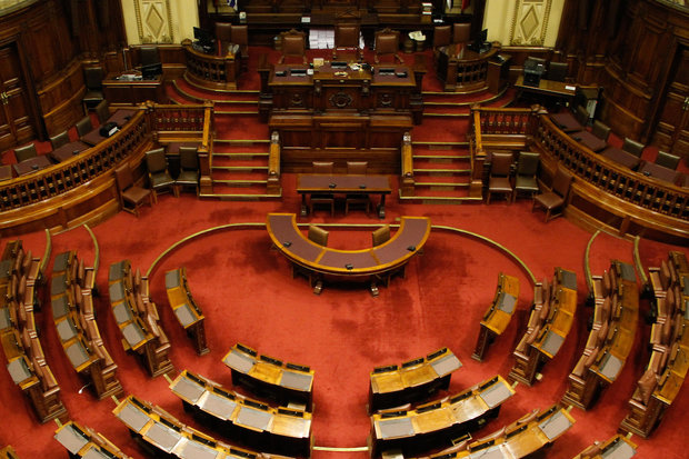 Hemiciclo de la Cámara de Diputados. Foto: Gastón Britos / FocoUy