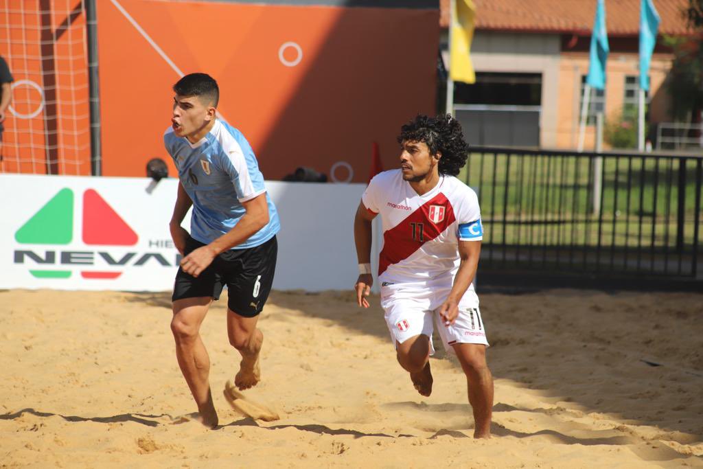 Perú goleó 4-2 a Uruguay por la fecha 2 de la Copa América de Fútbol Playa  2022