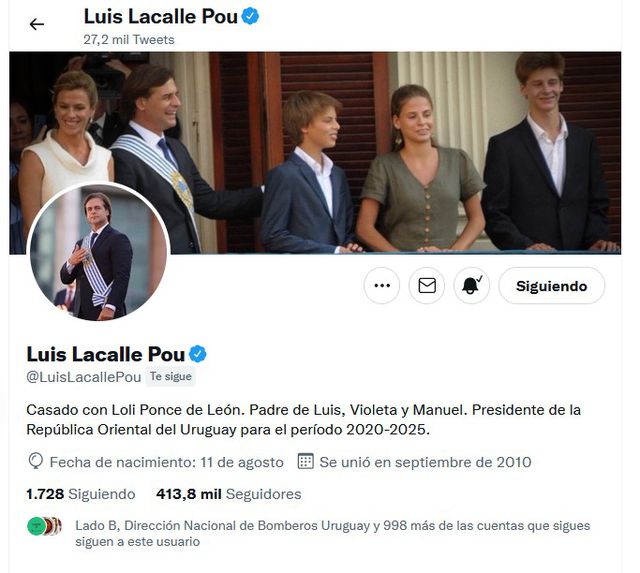 Lorena Ponce de León borró “Primera Dama” de su perfil de Twitter y lo