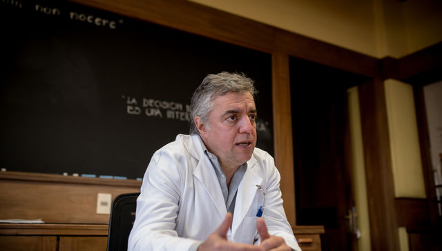 Paciente en el centro