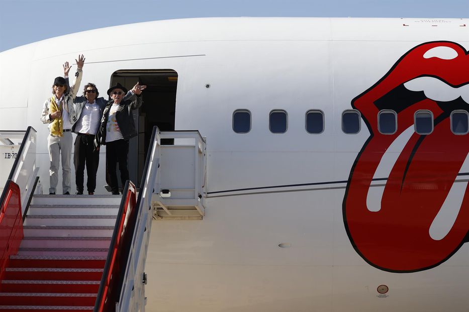 The Rolling Stones llegan a España para comenzar su posible última gira