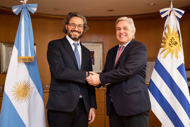 Bustillo y Cafiero dialogaron sobre asuntos bilaterales y relativos al Mercosur