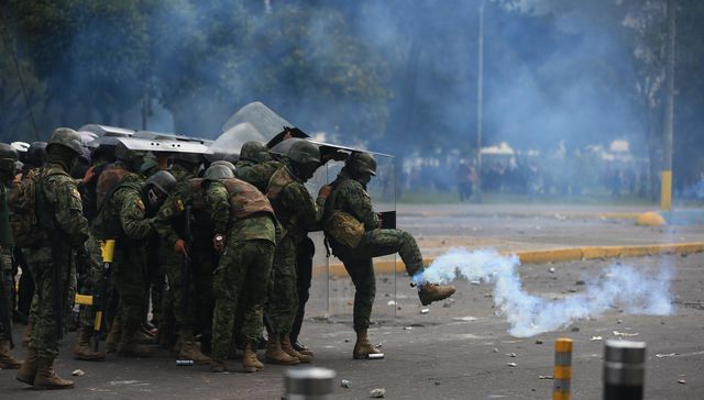 Nafta al fuego