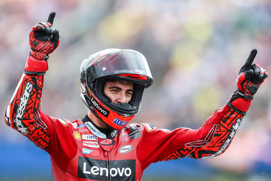 Bagnaia, más líder del Mundial de Moto GP con su cuarta victoria
