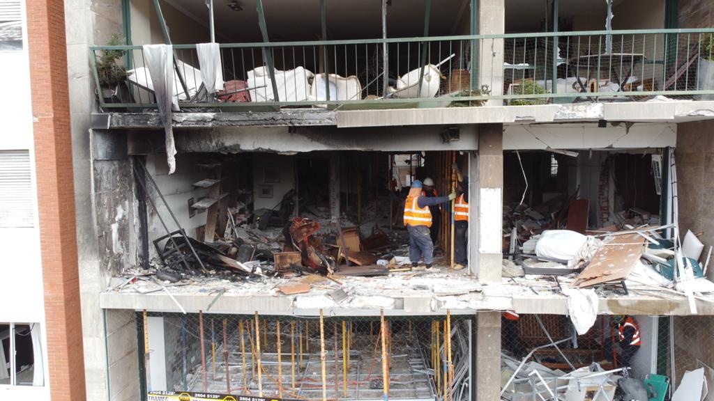 Justicia definió volver a investigar la explosión en edificio de Villa Biarritz