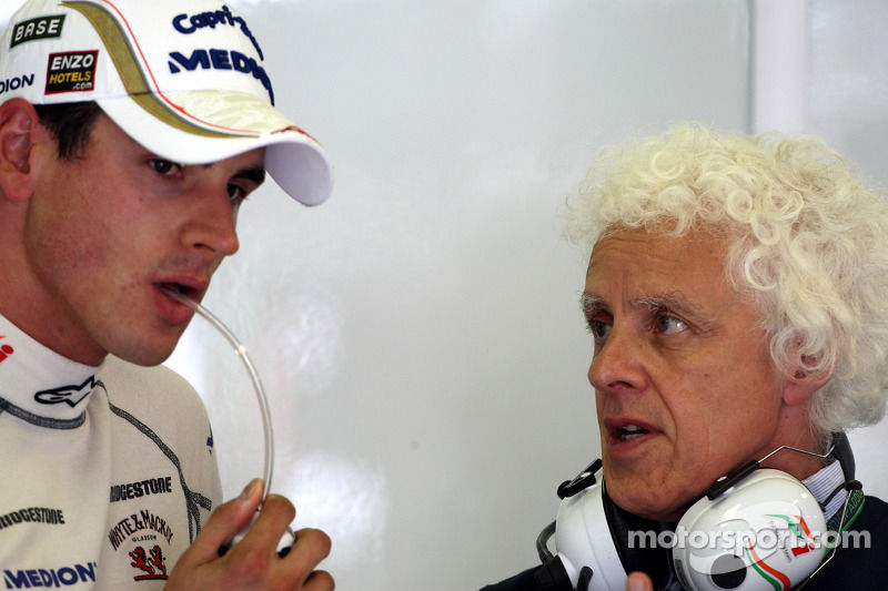 Adrian junto a Jorge Sutil, su padre uruguayo, Foto: motorsport.com