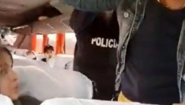 Para bajar avise con tiempo