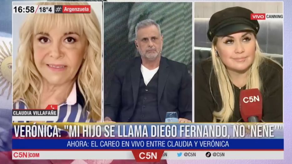 Verónica Ojeda y Claudia se cruzaron por la herencia de Maradona: “No cobré ni un peso”