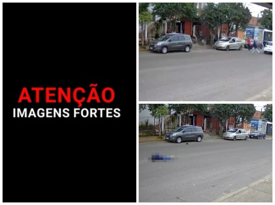 Brasil: cámara capta brutal “ajuste de cuentas” en la puerta de una panadería