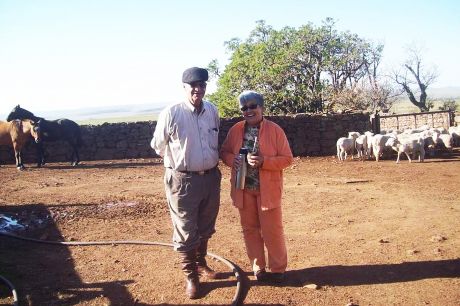 María Teresa y Abayubá. Productores salteños. Fuente de foto: Naciones Unidas