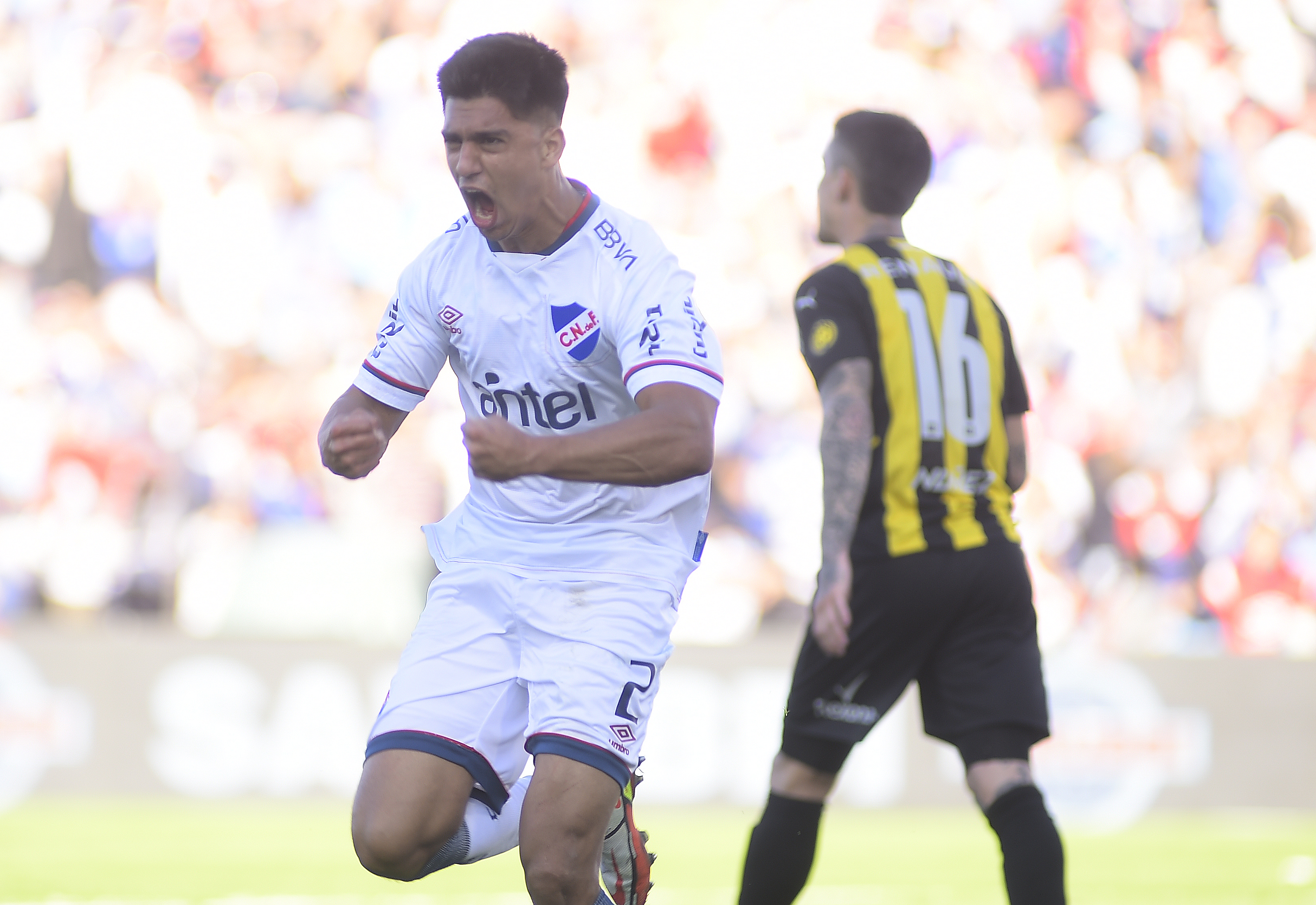 Mathias Laborda L Nacional Vies Ball Editorial Stock Photo - Stock Image