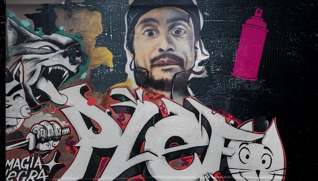 Música y graffiti para el frío