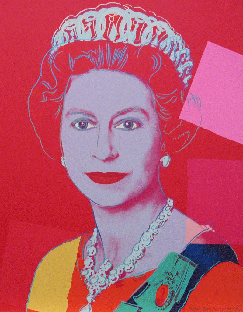 “Queen Elizabeth II of the United Kingdom” por Andy Warhol