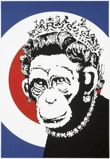 “Monkey Queen” por Bansky