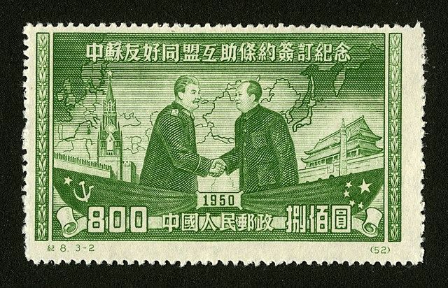 Mao y Stalin.