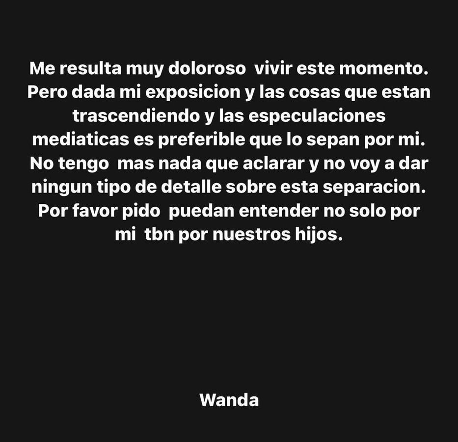 Instagram @wanda_nara