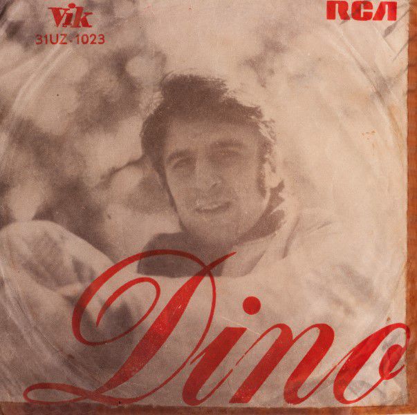 Tapa del segundo simple de Dino (1969). Archivo personal de Lalo Montes.