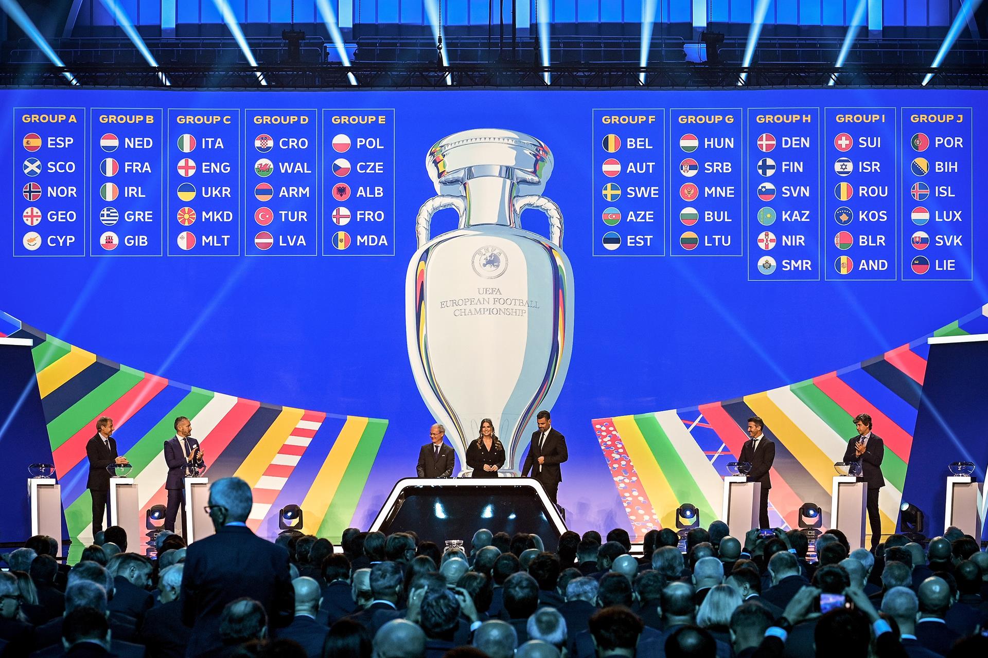 Eurocopa 2024 Italia e Inglaterra quedaron en el mismo grupo de las