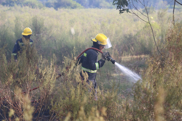 Además de en Río Negro, bomberos trabajan en tres incendios en la Zona Metropolitana
