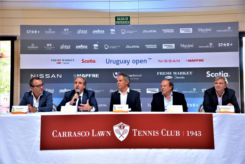 Uruguay Open con tenistas locales