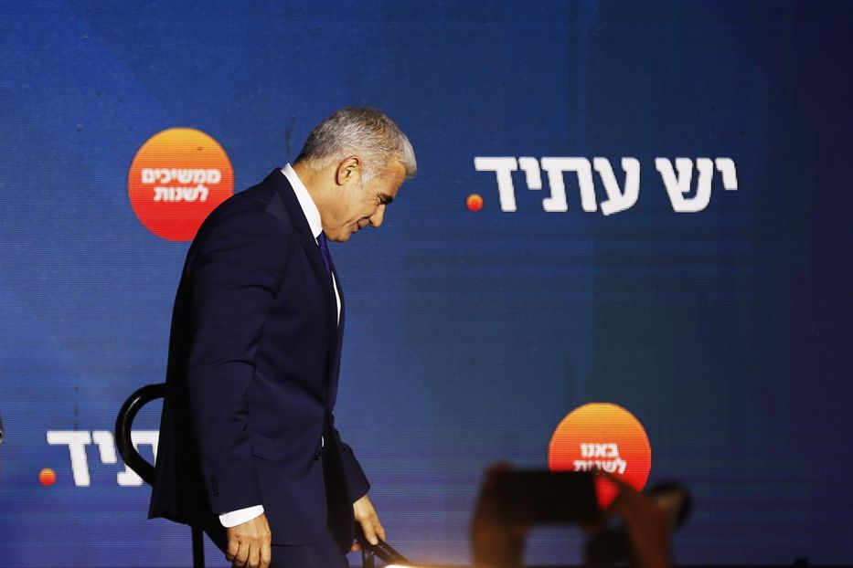 Yair Lapid, primer ministro en funciones - EFE/EPA/ATEF SAFADI