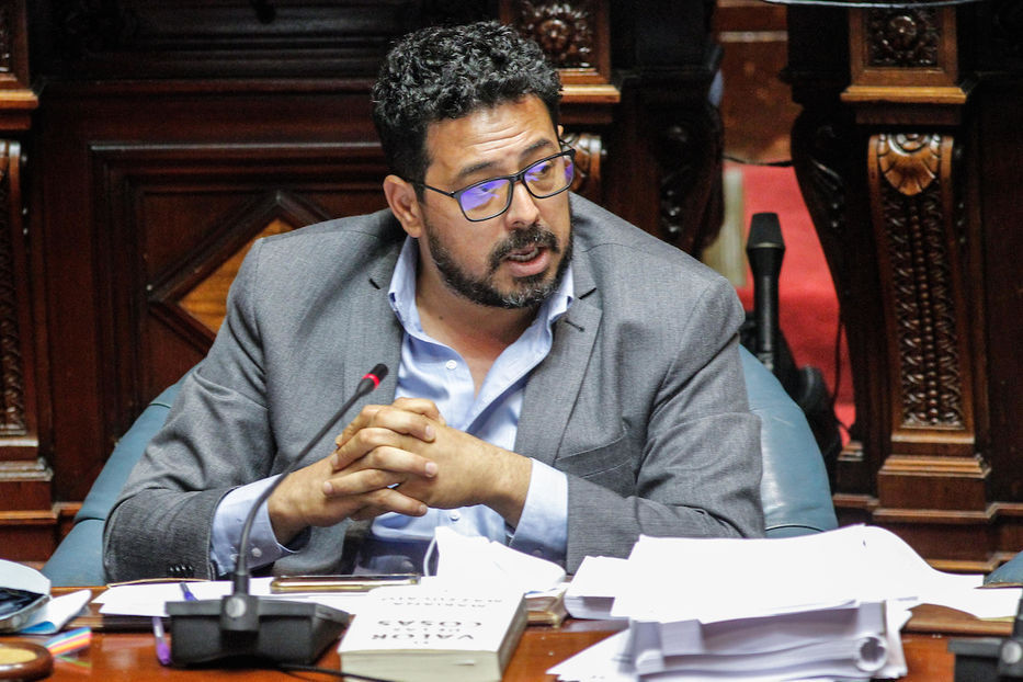 El senador del MPP Alejandro Sánchez. Foto: Gaston Britos. Focouy.