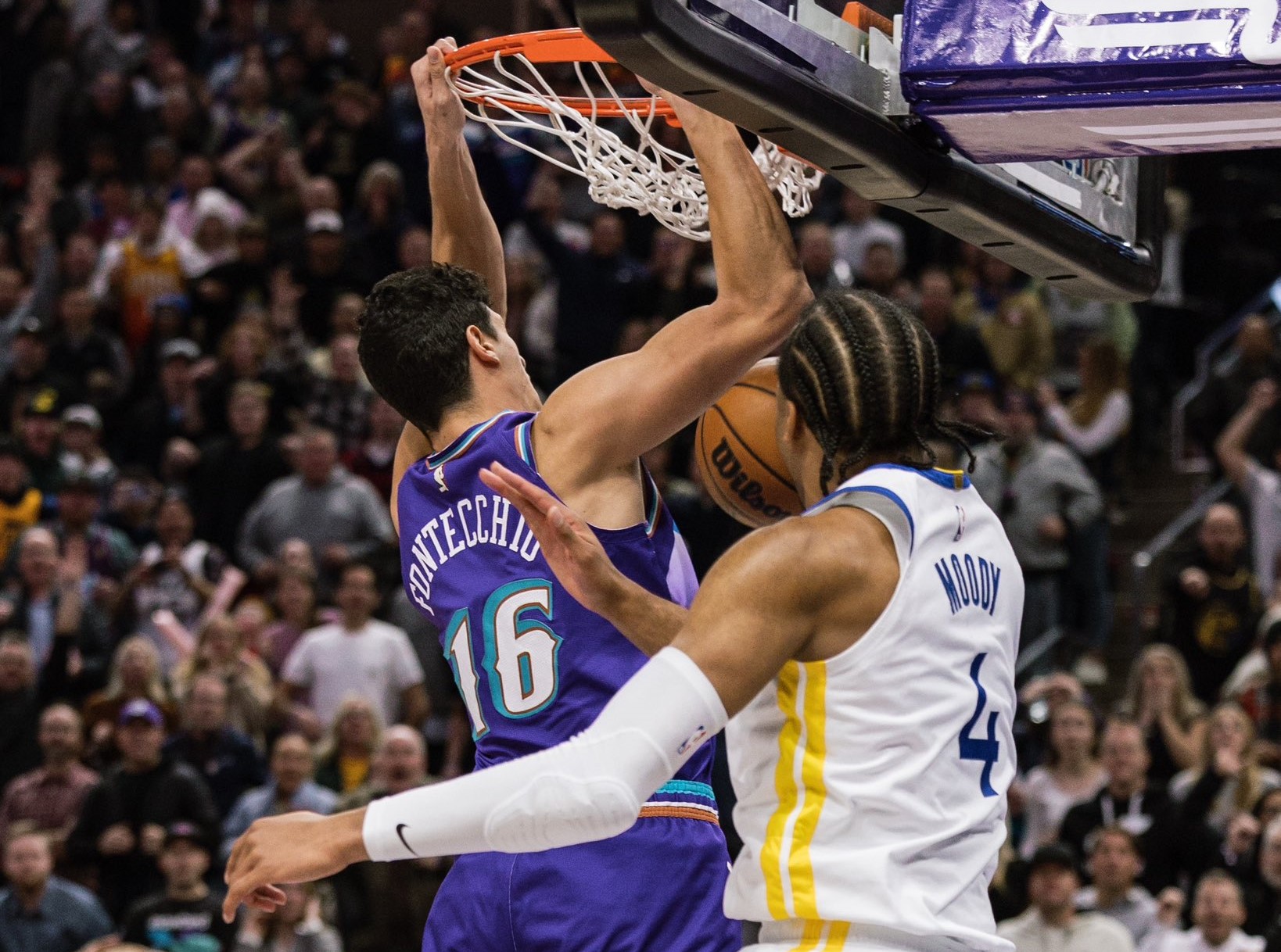 NBA Utah Jazz derrotó de forma increíble sobre el cierre a Golden