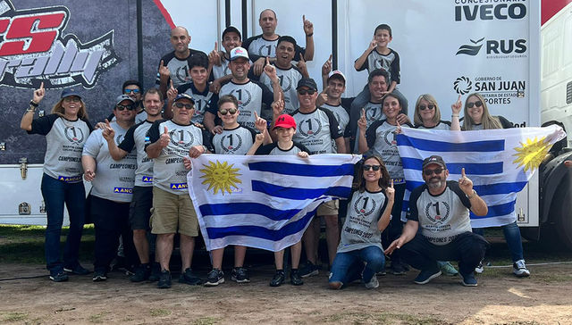 Uruguayos también campeones