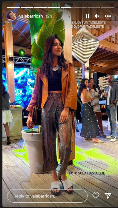 Historias de Instagram @valentinabarriosh