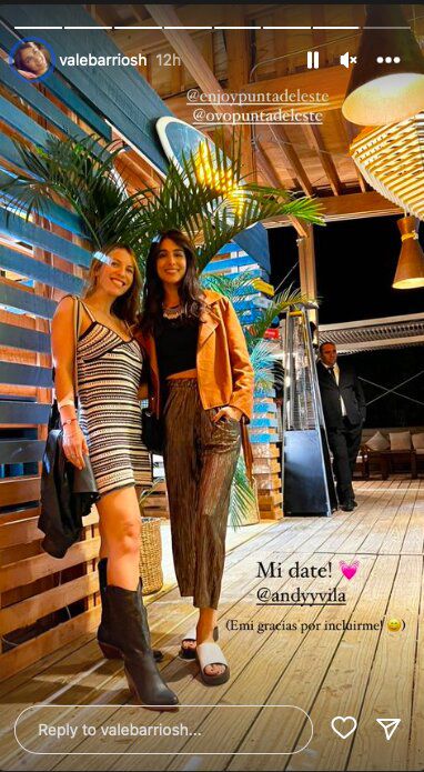 Historias de Instagram @valentinabarriosh