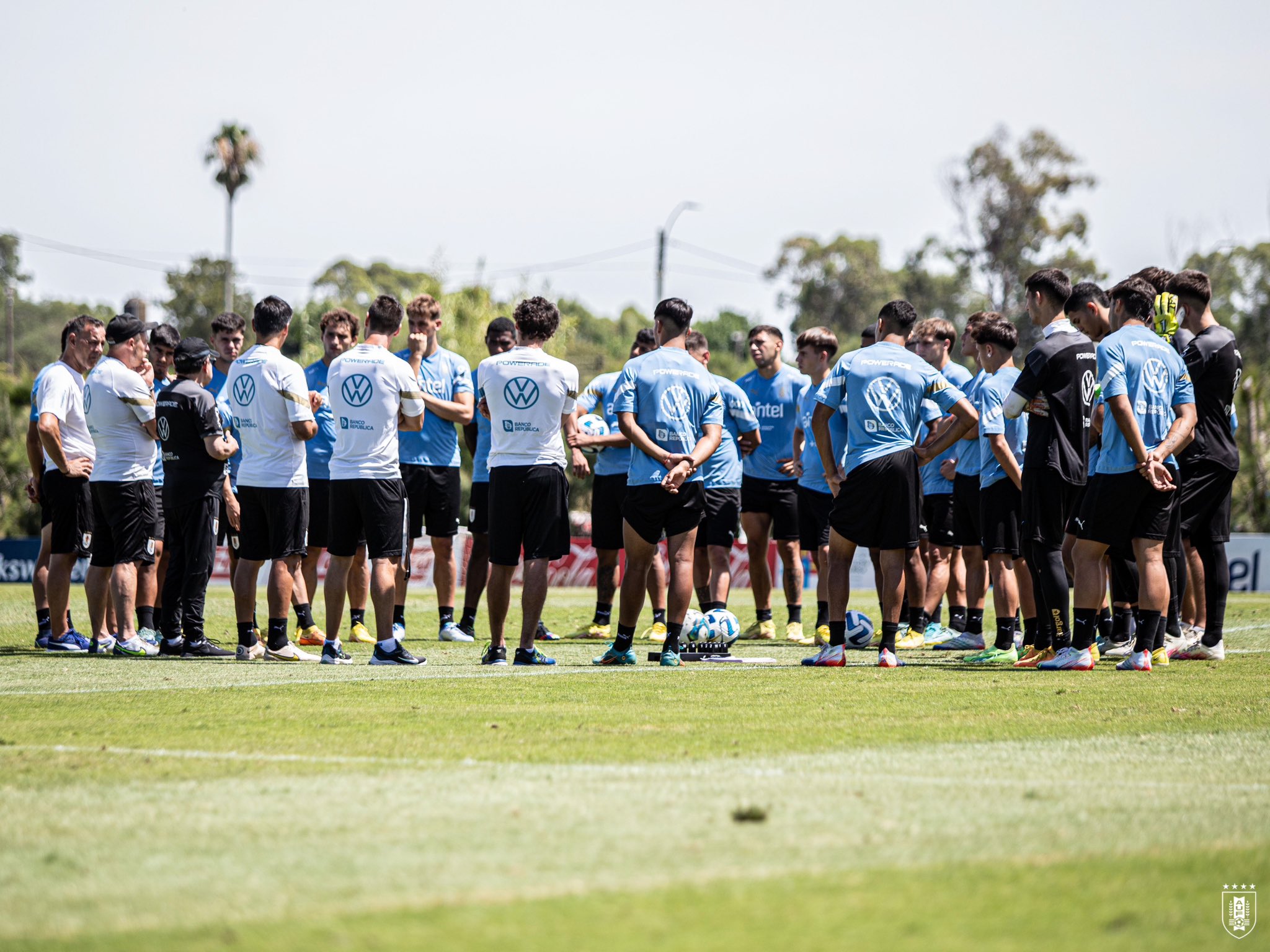 El plantel completo de Uruguay para el Mundial Sub 20 de 2023